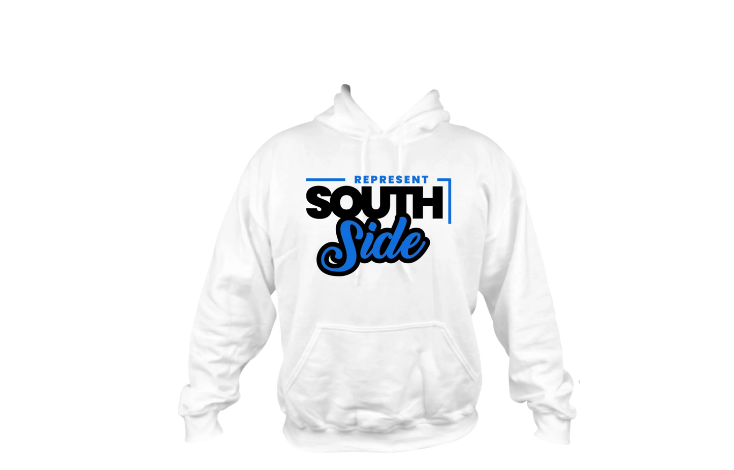 South Side Hoodie blue logo