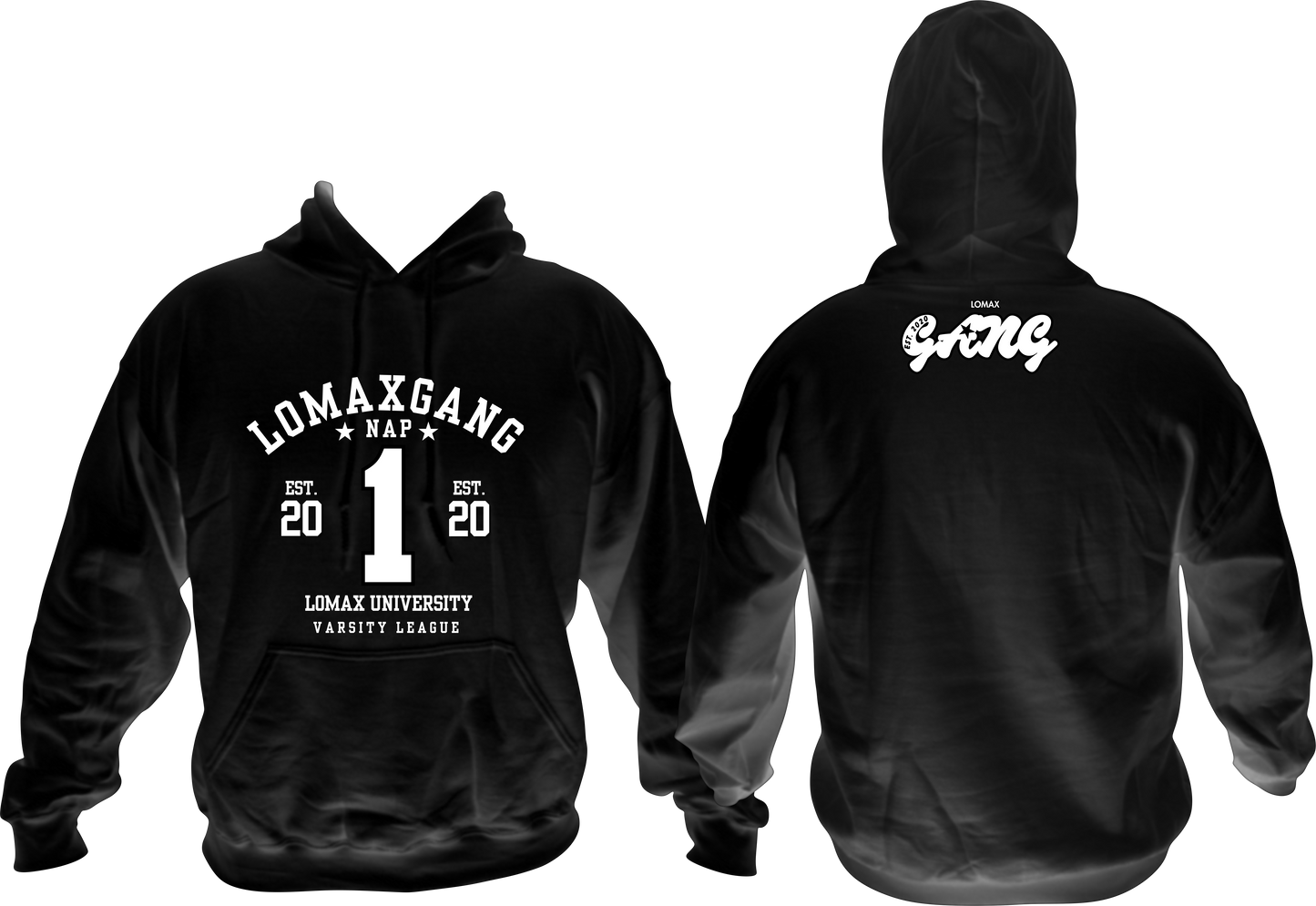 LOMAX GANG VARSITY LEAGUE HOODIE