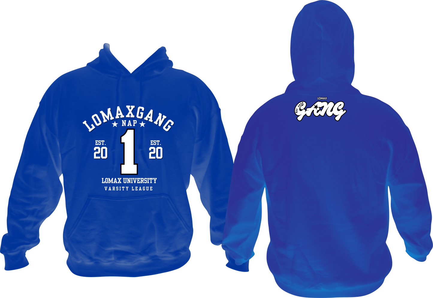LOMAX GANG VARSITY LEAGUE HOODIE