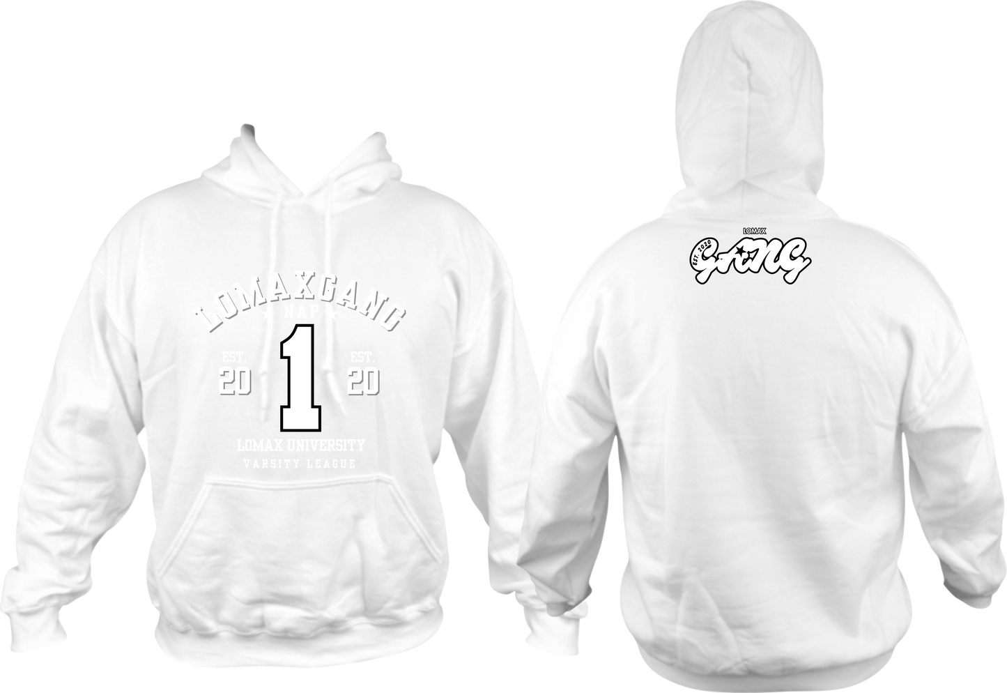 LOMAX GANG VARSITY LEAGUE HOODIE