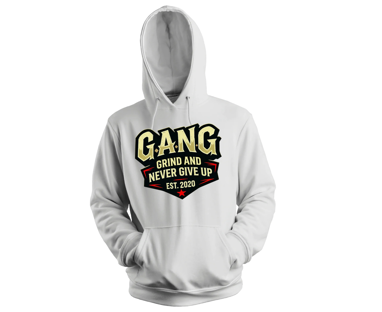 Grind And Never Give up graphic Hoodie