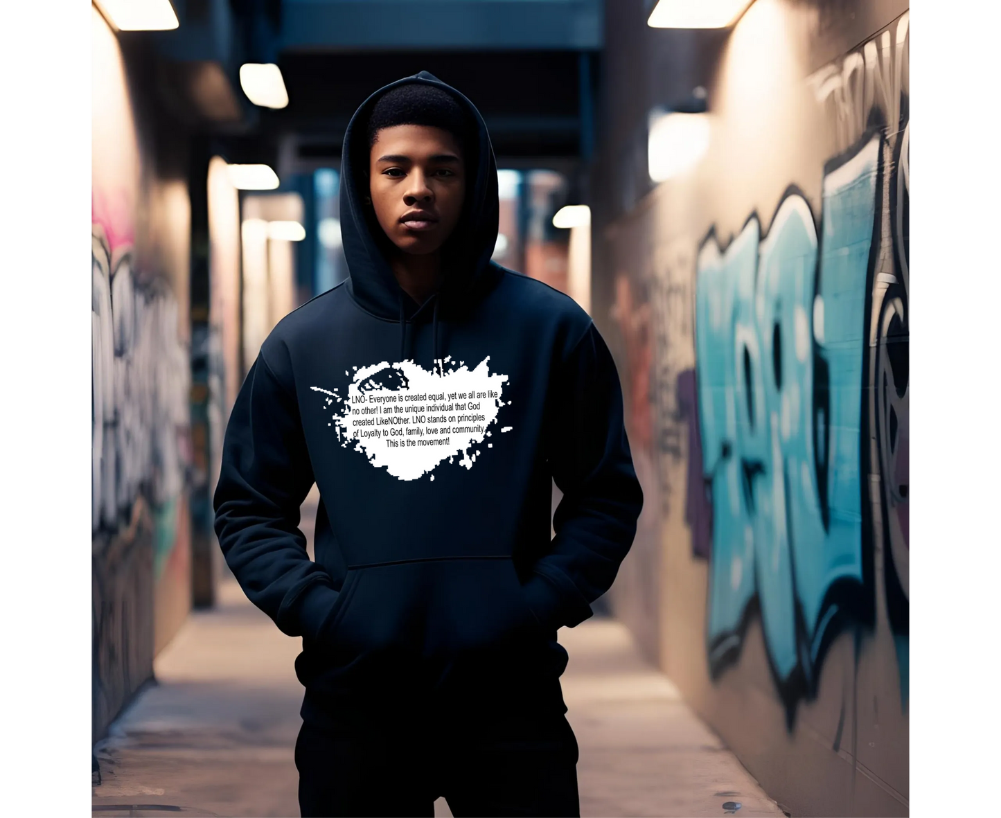 LNO Definition Splash Hoodie