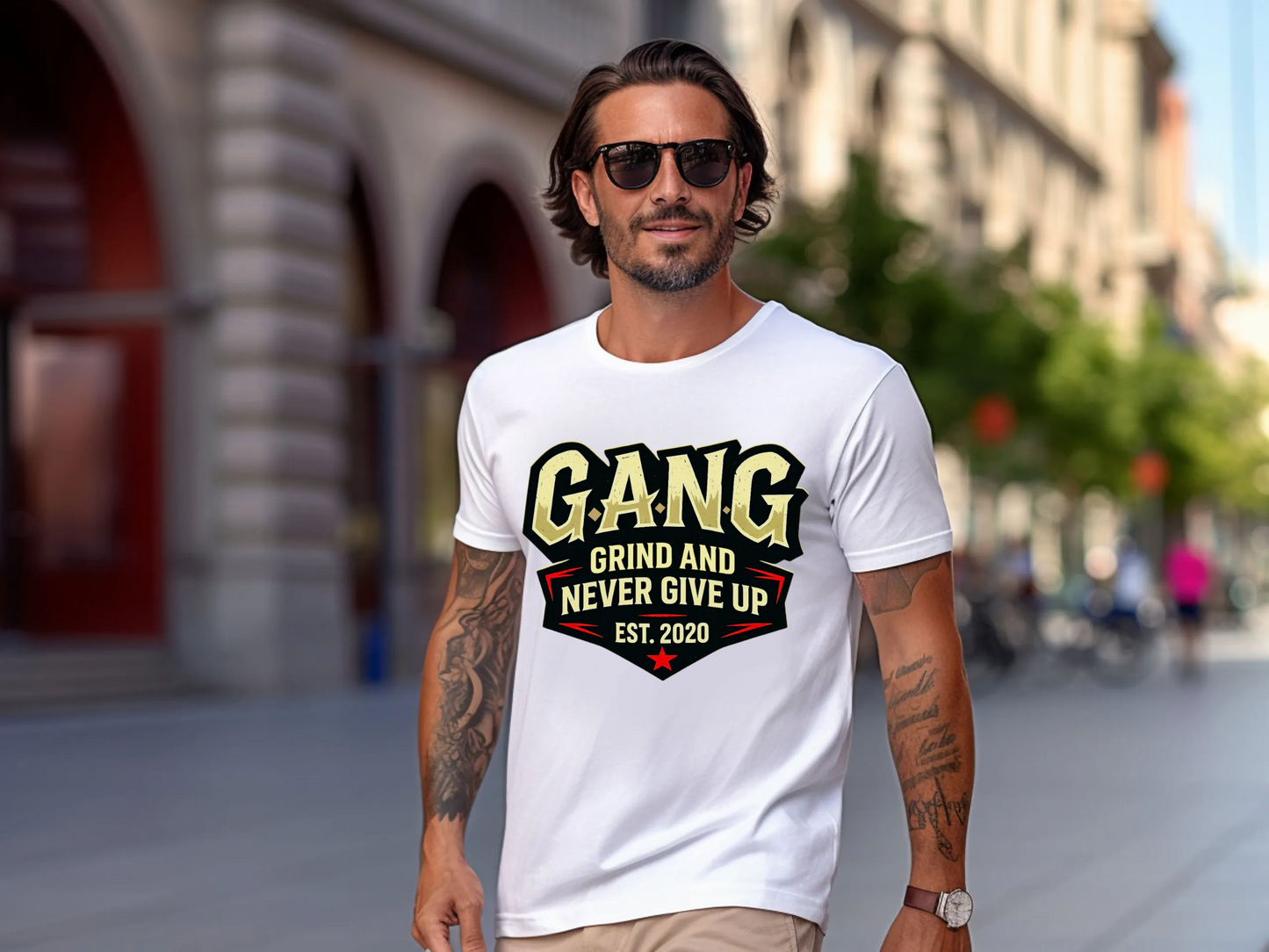 Grind And Never Give up graphic