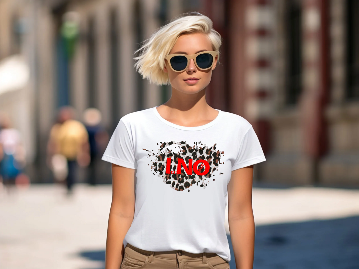 Leopard Print red Splash