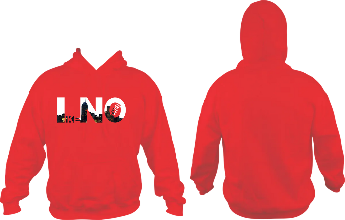 LNO WHITE INDY Hoodie