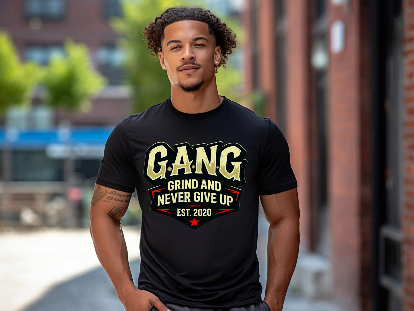 Grind And Never Give up graphic